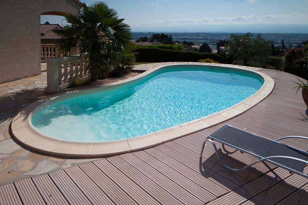 Piscine Magiline / forme arrondie